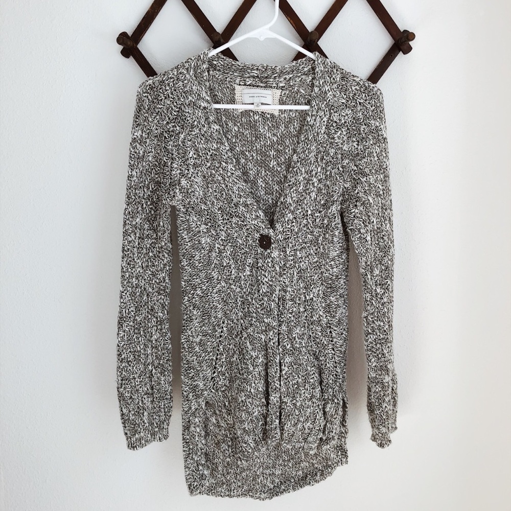 Angel Of The North grey cardigan
